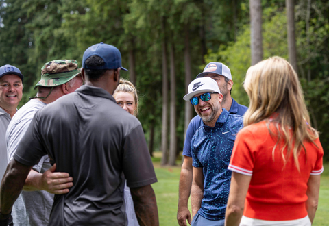 People meeting and connecting.